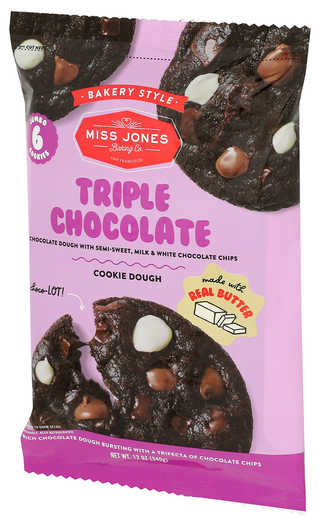 Miss Jones Baking Co Dough Bkry Jmbo Trpl Chc - Right - Front