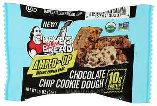 Daves Killer Bread Bar Prtn Choc Chip Cd - Centre - Front