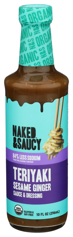 Naked And Saucy Sauce Teriyaki Ssme Gngr - Centre - Front