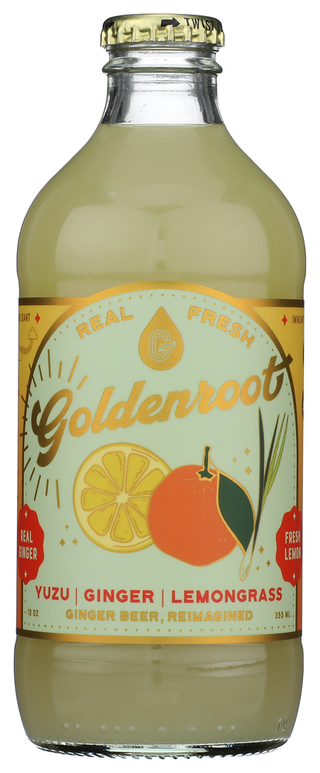 Goldenroot Gingerbeer Yuzu Lemngrss - No Plunge - Front