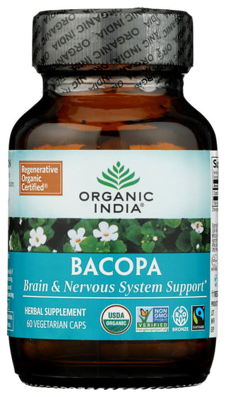 Organic India Bacopa - No Plunge - Front