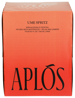 Aplos Na Mocktl Ume Spritz 4pk - Centre - Front