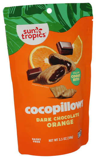 Sun Tropics Cookie Cp Drk Cho Orang - Left - Front