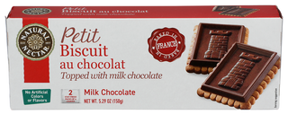 Natural Nectar Biscuit Mlk Choc Petit - Centre - Front