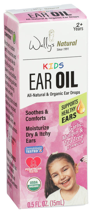 Wally Oil Kids Ear - Left - Front