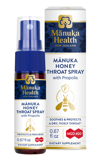 Manuka Health Throat Manuka Prpls Spry - Centre - Front