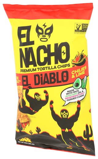 El Nacho Chips Trtla El Diablo - Right - Front
