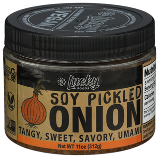 Lucky Soy Pickled Onion - Centre - Front