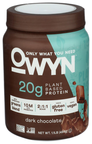 Owyn Protein Pwd Dark Chocolat - Centre - Front
