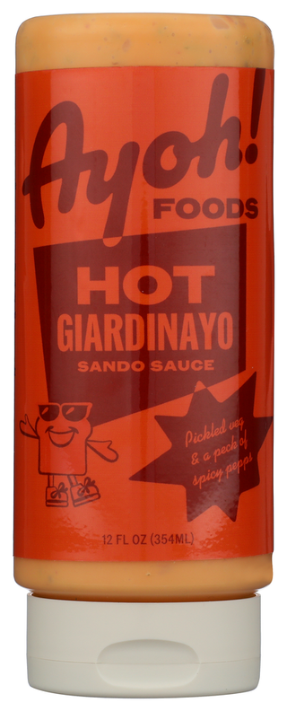 Ayoh Foods Sauce Sando Giardinayo - No Plunge - Front