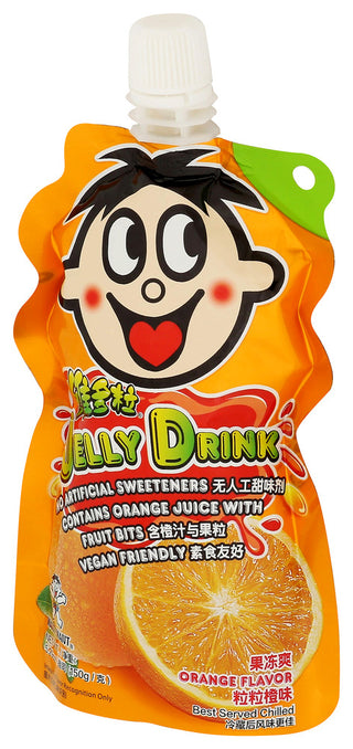 Want-want Drinks Jelly Ww Orange - Right - Front