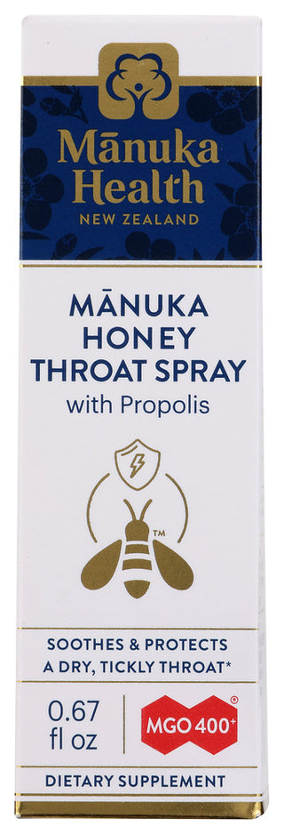 Manuka Health Throat Manuka Prpls Spry - No Plunge - Front
