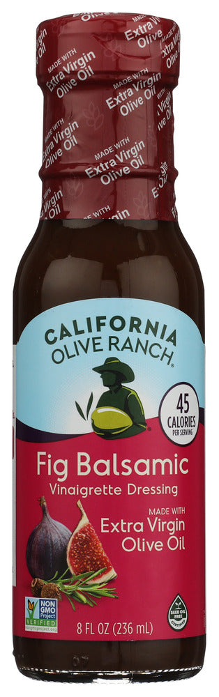 California Olive Ranch Vinaigrette Fig Balsamic - No Plunge - Front