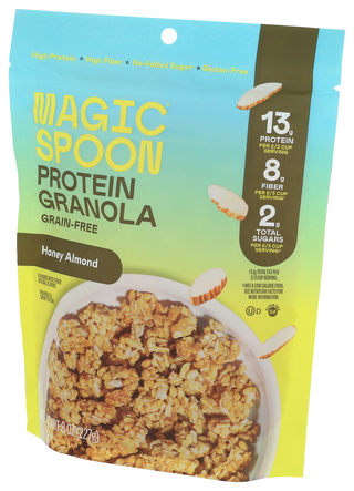 Magic Spoon Granola Prtn Honey Almnd - Right - Front