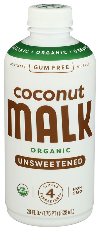 Malk Malk Coconut Unsweetened - Centre - Front