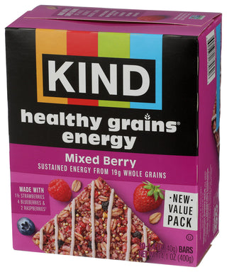 Kind Bar Mixd Brry Enrgy 10ct - Right - Front