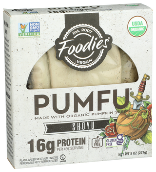Foodies Tofu Pumfu Shoyu - Left - Front