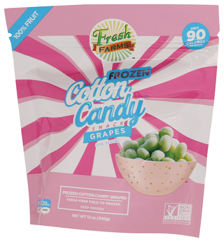 Fresh Farms Grapes Cotton Candy Frzn - Right - Front