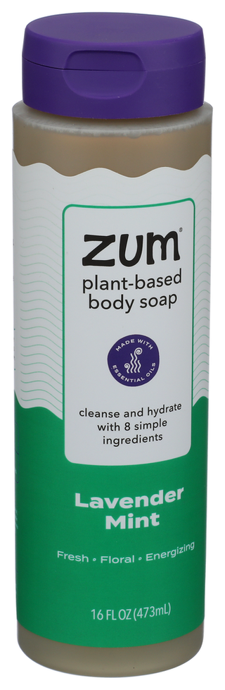Zum Soap Body Lavender Mint - Left - Front