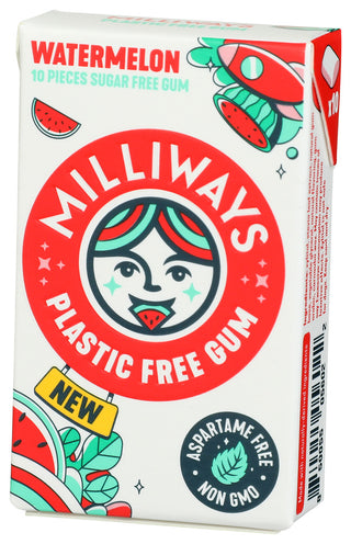 Milliways Gum Milliways Watermelon - Right - Front