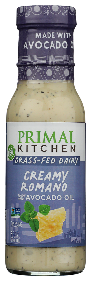Primal Kitchen Dressing Crmy Romano Dy - No Plunge - Front