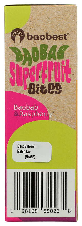 Baobest Snacks Raspberry Chews - No Plunge - Front