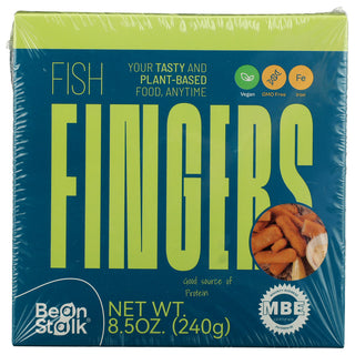 Beanstalk Brands Fish Fingers Plant Based - No Plunge - Front