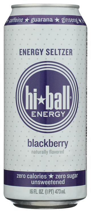 Hiball Bev Enr Sltzr Blackberry - No Plunge - Front