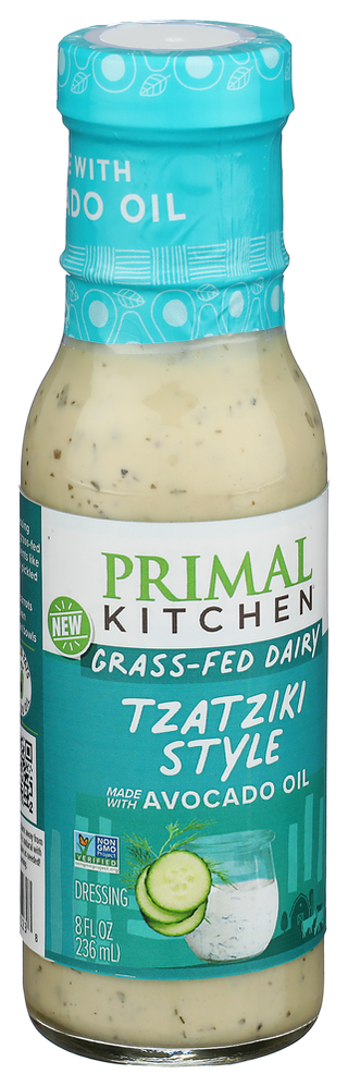 Primal Kitchen Dressing Tzatziki Dy - Left - Front