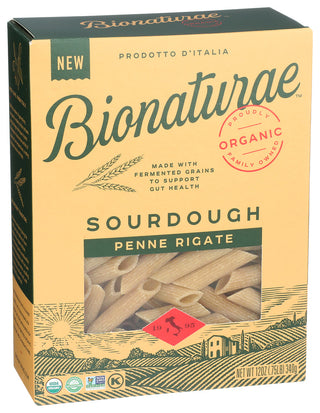 Bionaturae Pasta Srdough Penne Rgte - Left - Front