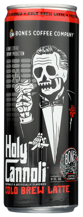 Bones Coffee Company Coffee Cb Lt Hol Cannoli - No Plunge - Front