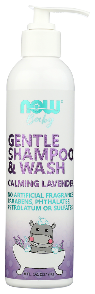 Now Wash & Shmp Baby Lvndr - No Plunge - Front