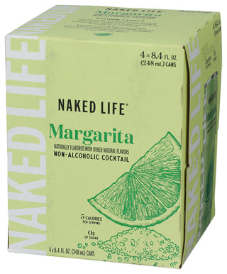 Naked Life Na Cktl Margarita 4pk - Right - Front