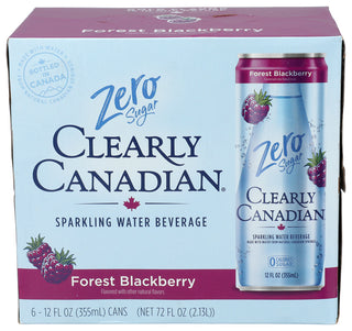 Clearly Canadian Water Spr Frst Blkbrry 6 - Centre - Front