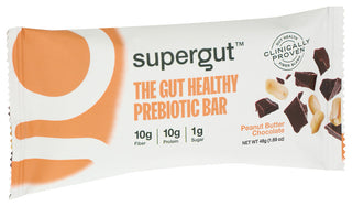 Supergut Bar Prebiotic Pb Choco - Left - Front