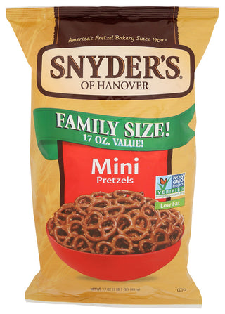 Snyders Of Hanover Pretzels Mini - Centre - Front
