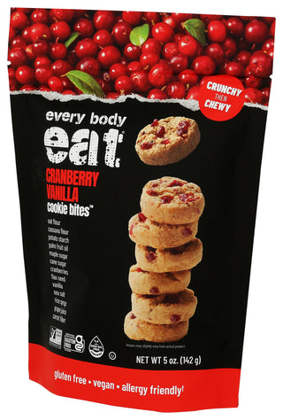 Every Body Eat Cookie Bites Cran Vanlla - Right - Front