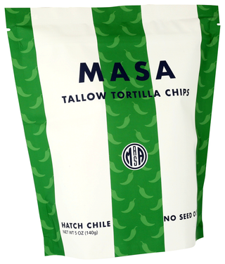 Masa Chips Hatch Chile Trtila - Left - Front