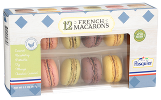 Brioche Pasquier Macarons Trpcl Frnch 12p - Left - Front