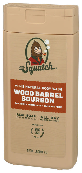 Dr Squatch Wash Body Wood Brrl Brbn - Right - Front