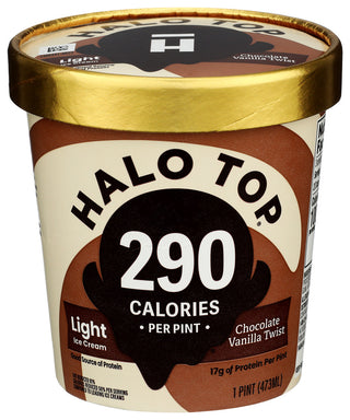 Halo Top Ice Cream Van Choc Twist - Centre - Front