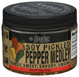Lucky Soy Pickled Pepper Medley - Centre - Front