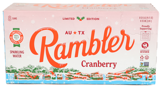 Rambler Water Sprk Cranberry 8pk - Centre - Front