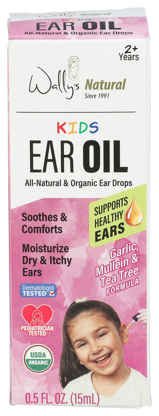 Wally Oil Kids Ear - Centre - Front