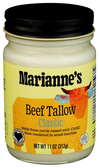 Mariannes Harvest Beef Tallow Classic - Centre - Front