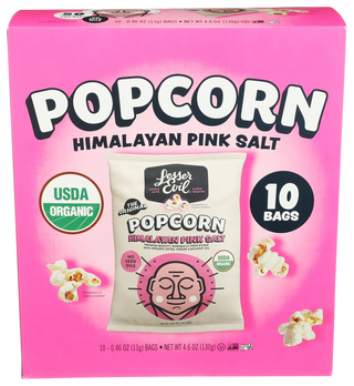 Lesser Evil Popcorn Hmlynpk Org 10pc - Centre - Front