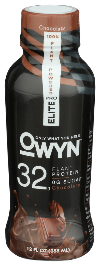 Owyn Plant Prtn Rtd Elite Choc - Centre - Front