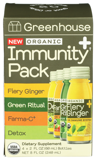 Greenhouse Shot Immunity 4pk - Centre - Front
