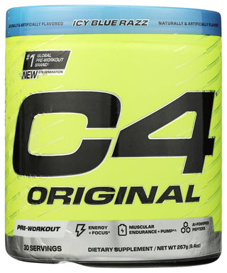 Cellucor C4 Original Blue Rasp - No Plunge - Front