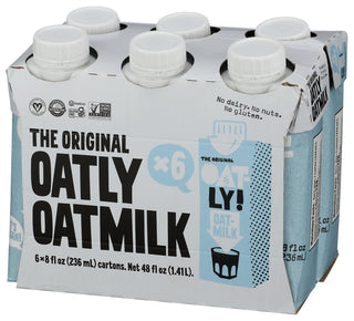Oatly Milk Oat Original 6pk - Right - Front